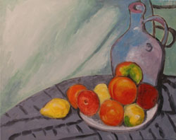 Cezanne Still Life with Apples