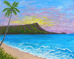 Diamond Head at Sunrise