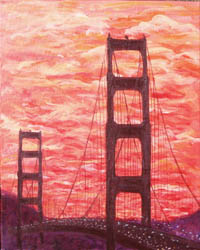 Golden Gate Bridge at Sunset