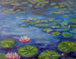 Monet Waterlilies at Giverny