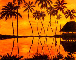 Tahitian Sunset