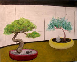 Two Bonsai Trees